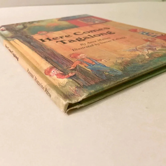 Vintage  1971 Here Comes Tagalong by Anne Mallet Steven Kellogg Hardcover Book - Picture 4 of 15